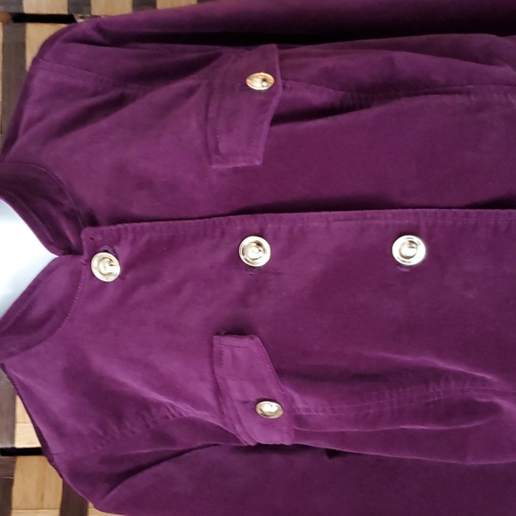 Chico's Stretch velvet like jacket - Picture 5 of 10